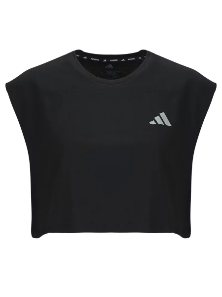 Trčanje top Adidas crna