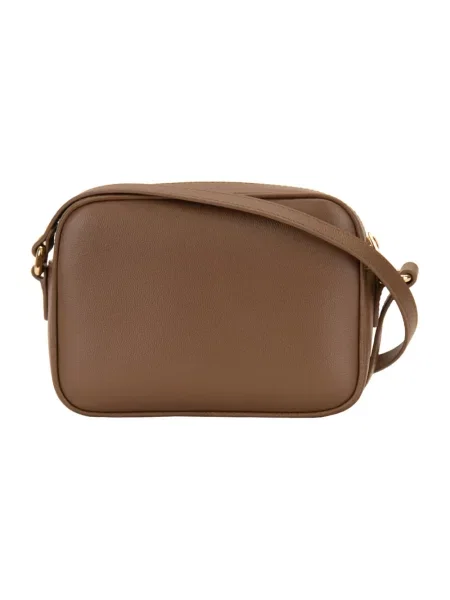 Torebka Burberry skórzana brązowa