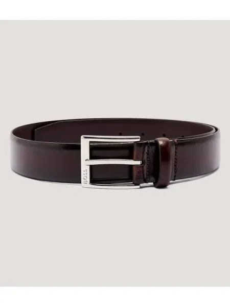 BOSS BLACK De piele negru