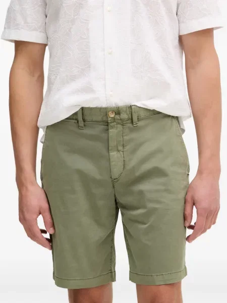 Cu centură pantaloni chino Gant verde