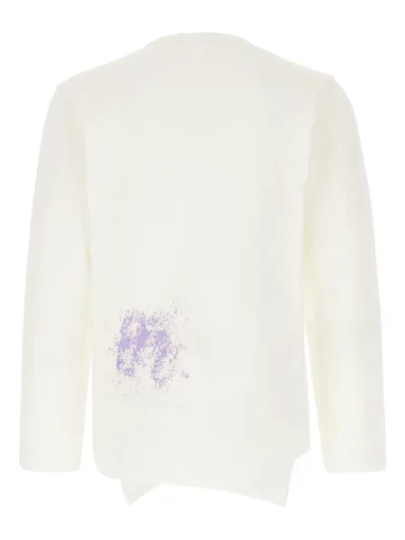 Pulover Comme Des Garçons Shirt alb