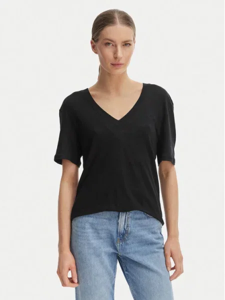 BOSS Tricou Ela' negru