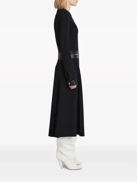 Midi šaty Proenza Schouler čierna