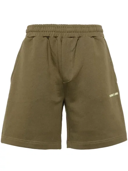 Pantaloni scurți Helmut Lang cu imagine verde