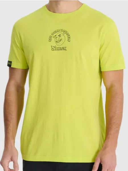 Sinsay Koszulka Shrek zielony