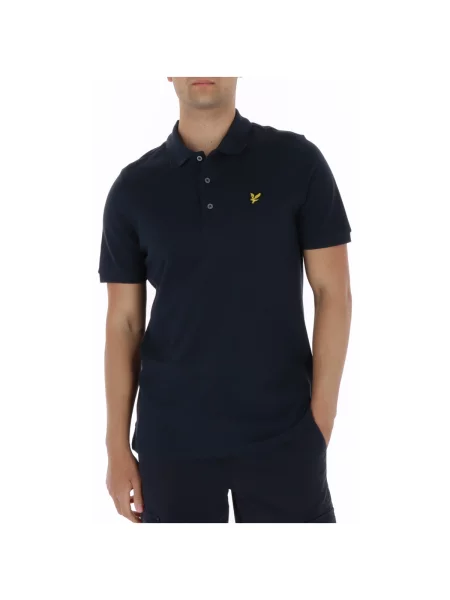 Tricou polo Lyle & Scott albastru