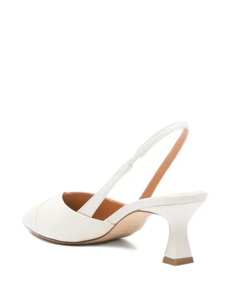 Pantofi cu toc Julie Dee din piele slingback