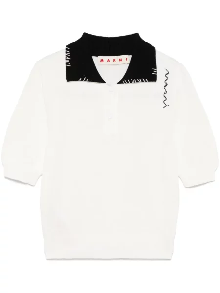 Polo Marni alb