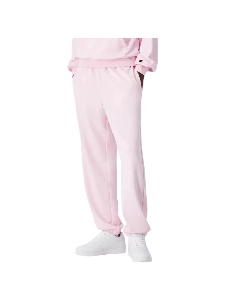 Spodnie Champion Elastic Cuff Pants różowe