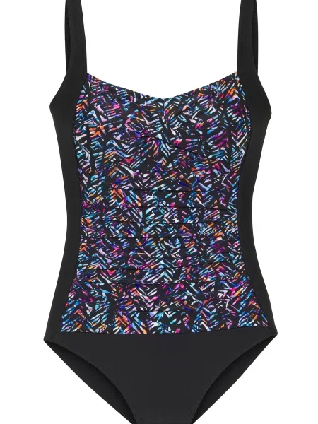 VIVANCE Enodelne kopalke modra / roza črna