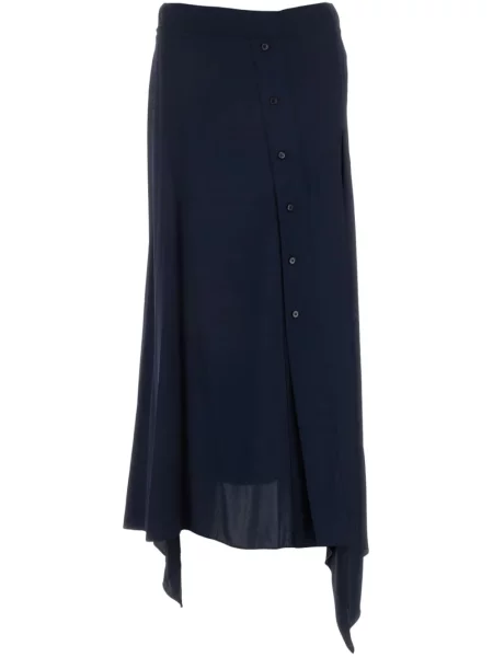 Fustă Stella Mccartney stretch albastru