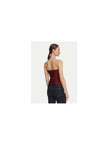 Guess Felső Bordó Slim Fit
