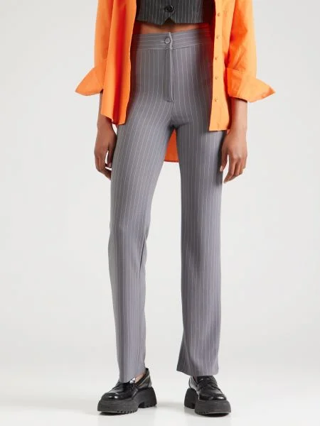 Happiness İstanbul Pantaloni gri / murdar alb
