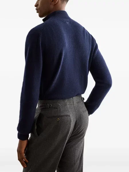 Kašmírový svetr Ralph Lauren Purple Label modrý