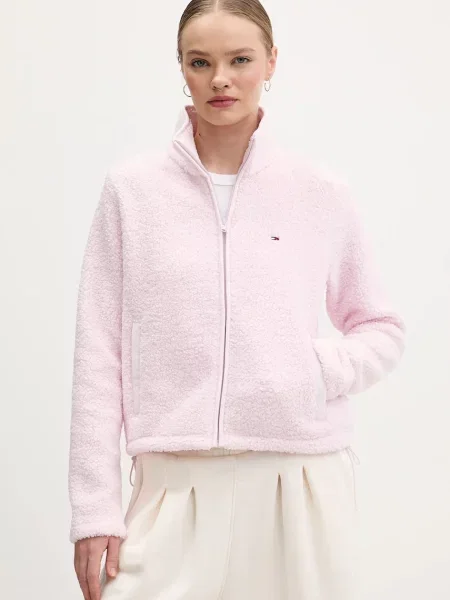 Tommy Jeans bluză roz