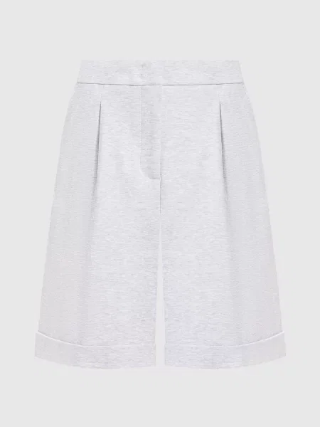 Меланжеві шорти Peserico сірі
