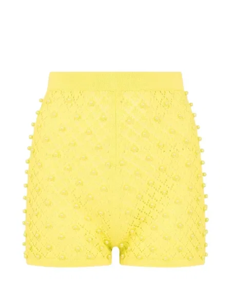 Pantaloni scurți David Koma galben