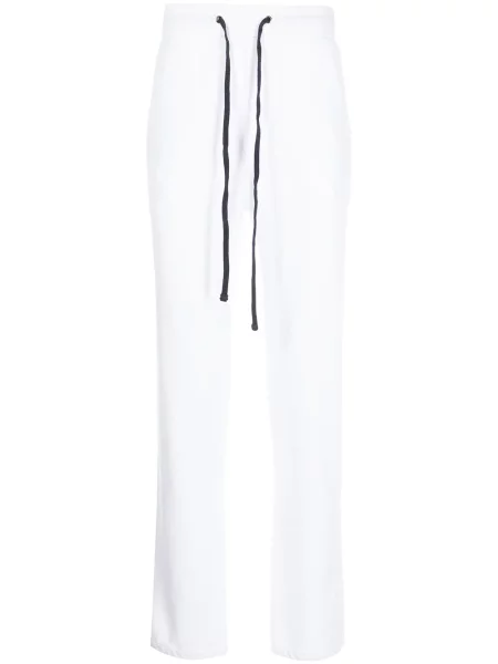 Hanorac din fleece James Perse din fleece alb