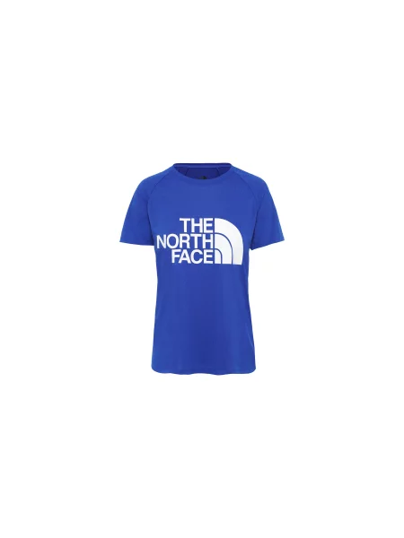 The North Face W Graphic Play Hard slim Fit Tee Kobiety Koszulki The North Face Size: S niebieski