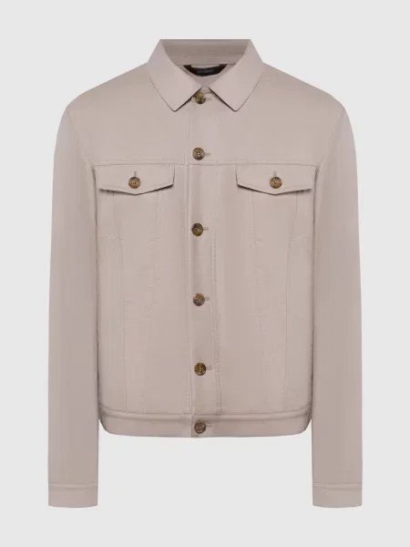 Куртка з кашеміру Colombo бежева