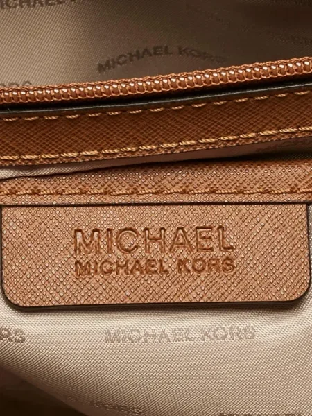 Geantă messenger Michael Michael Kors din piele negru