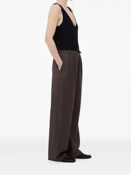 Pantaloni Loulou De Saison maro