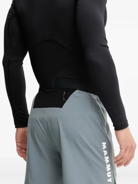 Pantaloni scurți Mammut cu imagine gri