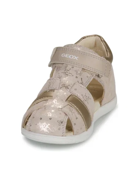 Szandál Geox B Sandal Macchia Gir Bézs rózsaszín