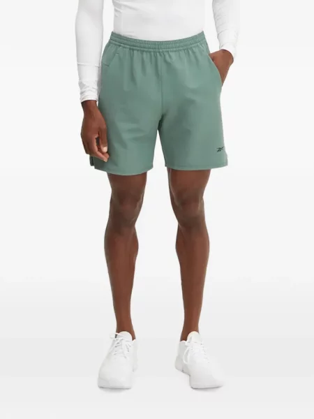 Pantaloni scurți Reebok cu imagine verde