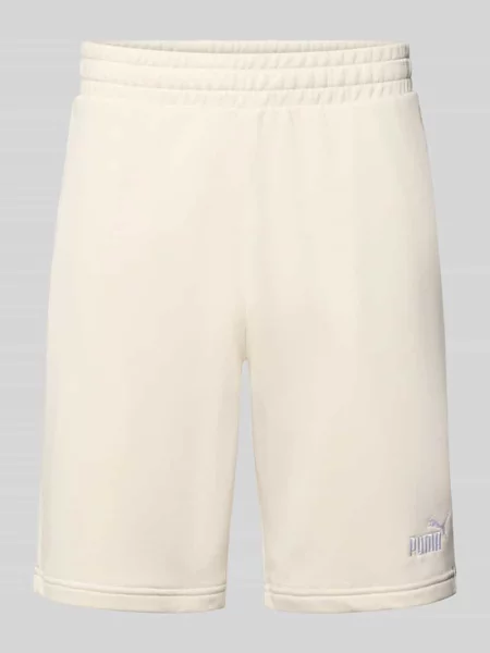 Szorty z wyhaftowanym logo Puma Performance białe