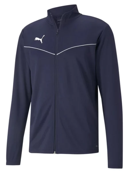 PUMA Jachetă de trening teamRISE închis albastru