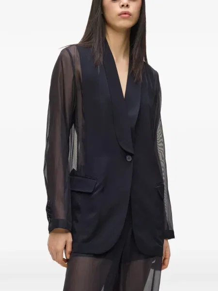 Sacou Karl Lagerfeld lung negru