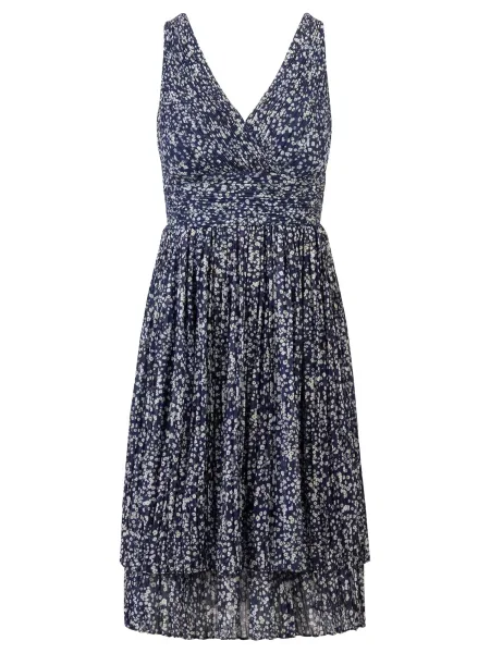 Kraimod Rochie albastru / maro alb