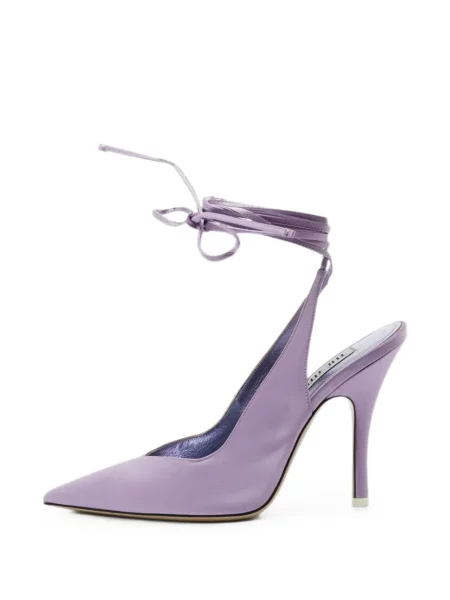 Pantofi cu toc The Attico plic violet