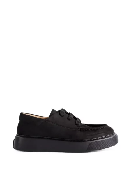 Sneakerși Referenc din nubuc negru