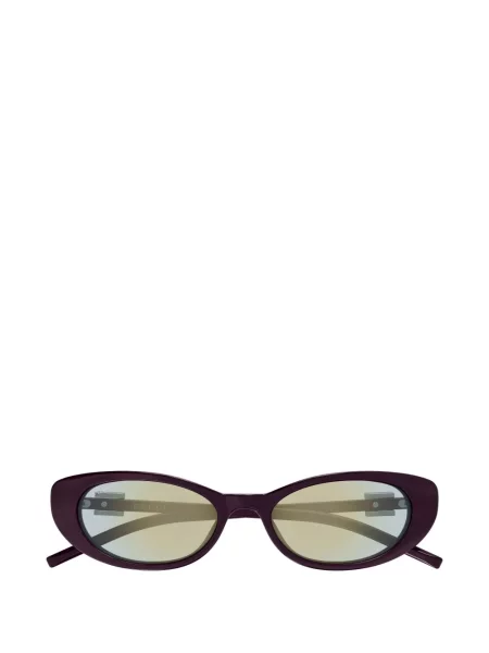 Ochelari de soare Gucci Eyewear cu autograf violet