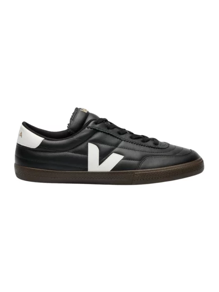 Sneakersy Veja skórzane czarne