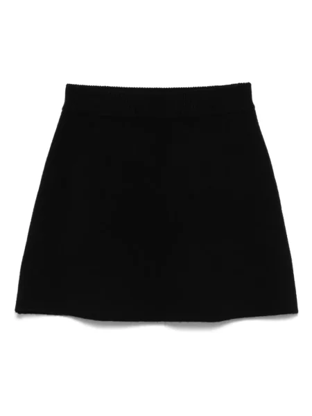 Fustă Lisa Yang din cașmir negru