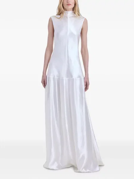 Rochie Fforme fără mâneci alb