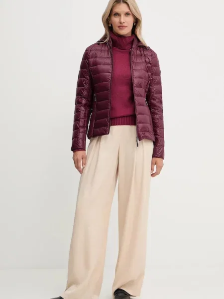 Светр з домішкою вовни Silvian Heach DIOUF легкий гольф бордовий