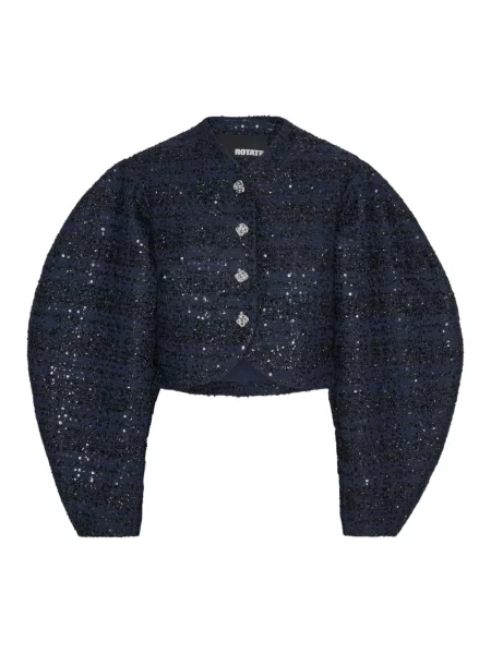 Bukiecik kurtka Rotate Birger Christensen z cekinami czarna