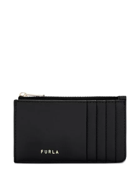Класическо портмоне Furla с автограф черно