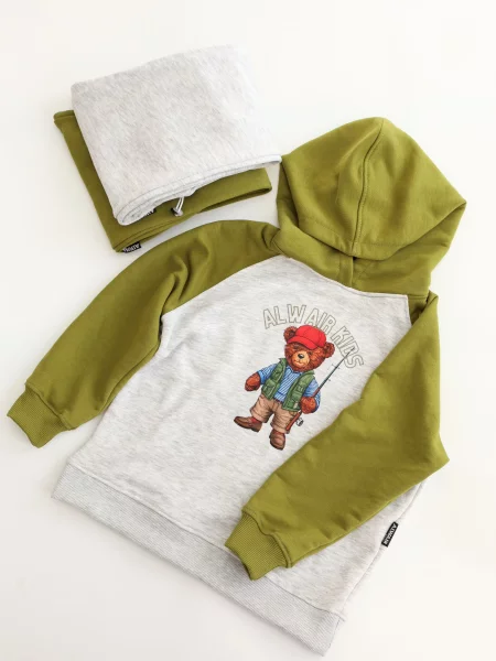Дитячий Спортивний костюм Alwair Kids зелений