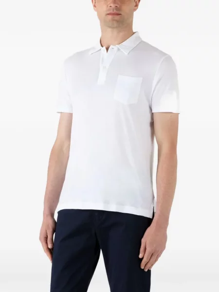 Tricou polo Sunspel alb