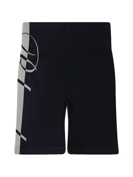Pantaloni scurți Rhude tricotate cu imagine negru