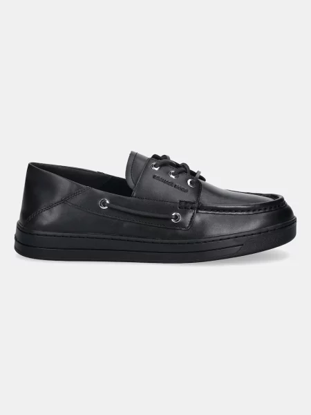Michael Kors mokasyny skórzane Aiden Slip On czarny
