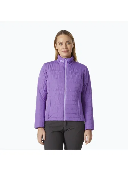 Ветроходно яке за жени Helly Hansen Crew Insulator electric purple виолетово
