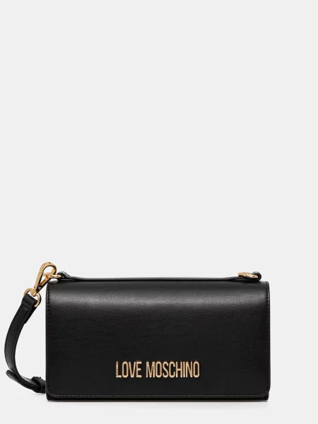 LOVE MOSCHINO Ročna torba črna