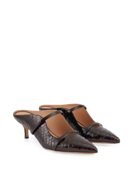 Papuci tip mules Malone Souliers din piele maro
