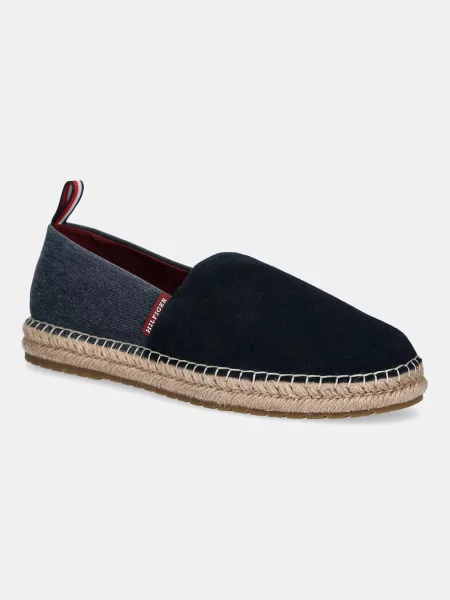 Espadrile Tommy Hilfiger TH FLEX MIX ESPADRILLE mornarsko modra